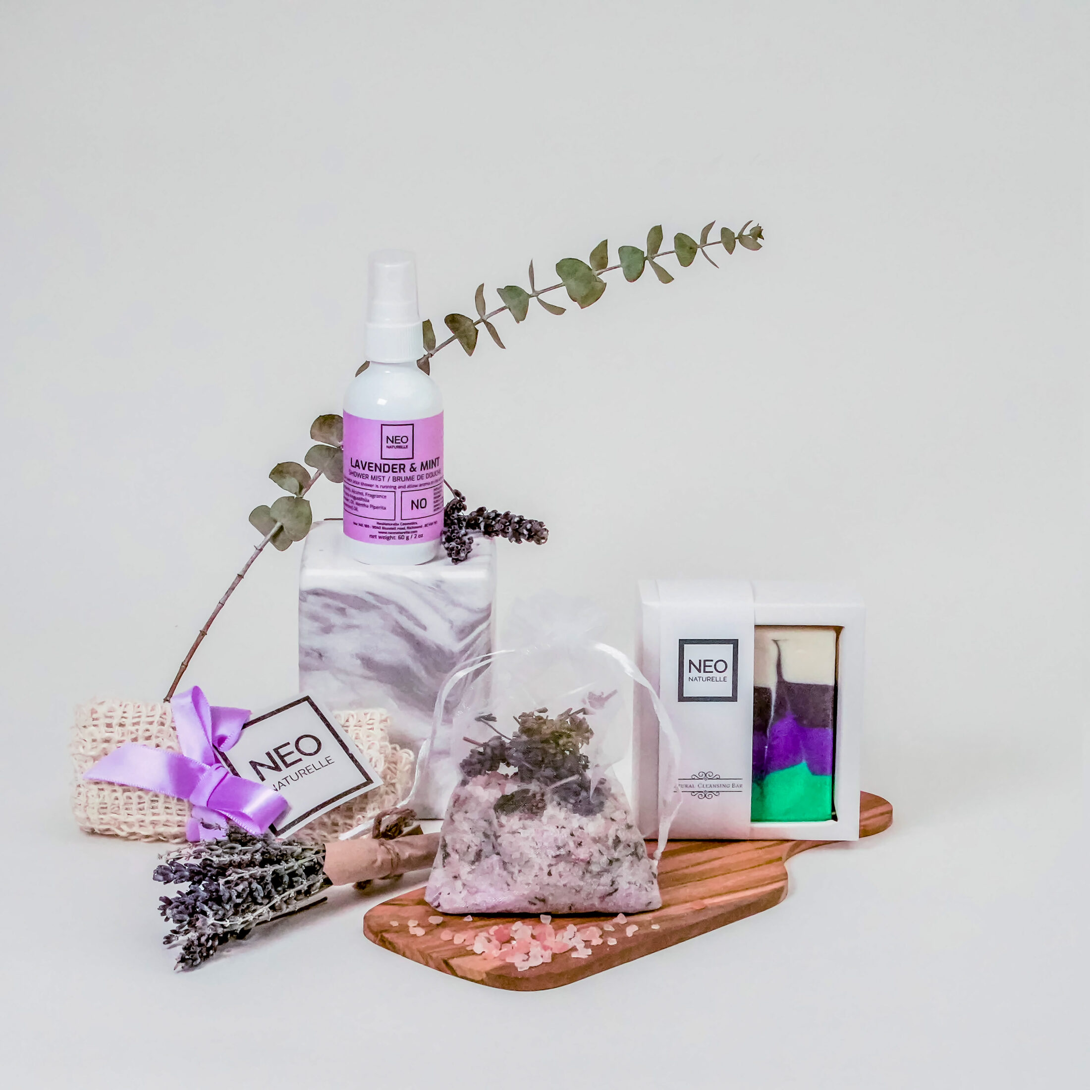 Lavender & Mint Spa Set