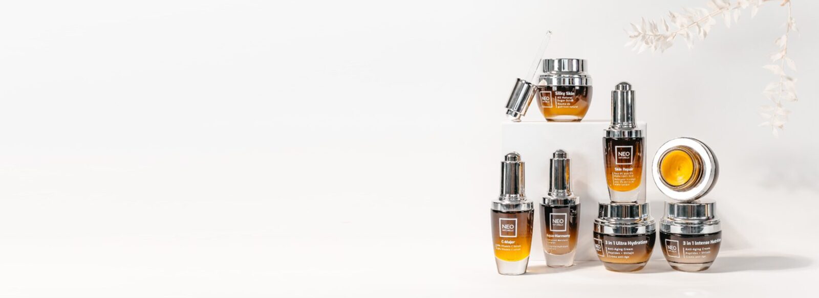 Mother’s Day Self-Care banner with 25% off sitewide and Neo Naturelle skincare products; discount auto-applied and ends Mother’s Day.